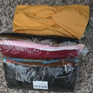 NWT Colorful Headband Set